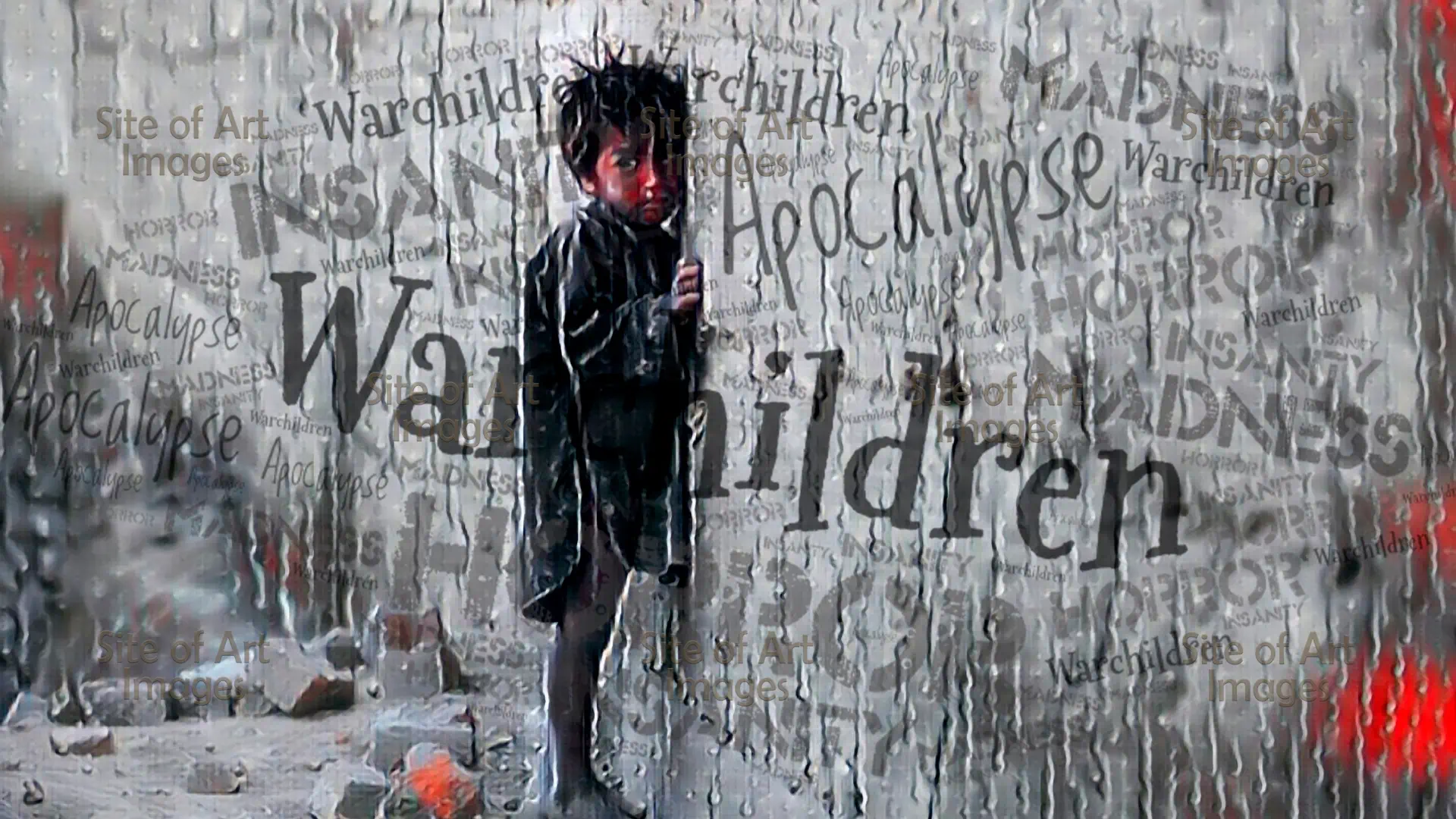 9. B. Digital Painting The Warchildren Watermark (Wordcloud 1920x1080)